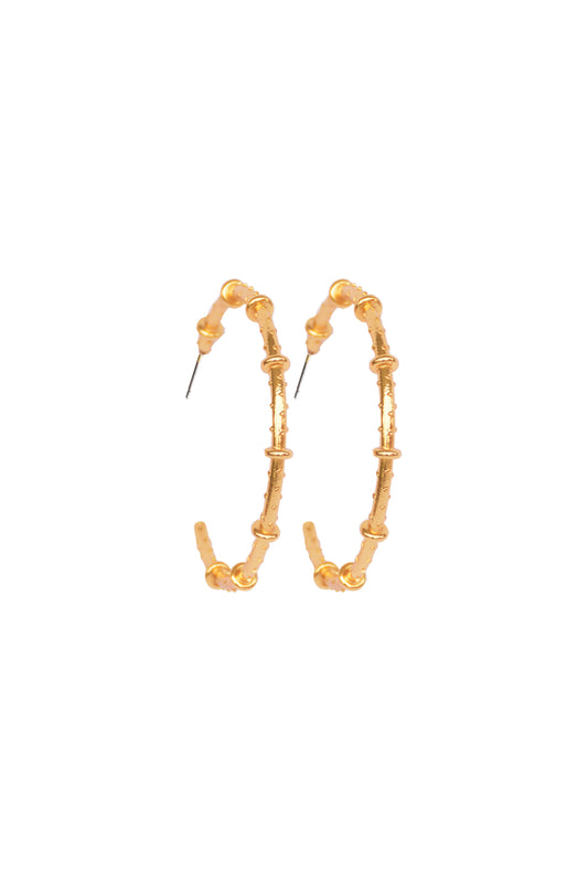 A-Maxi Gold Hoops