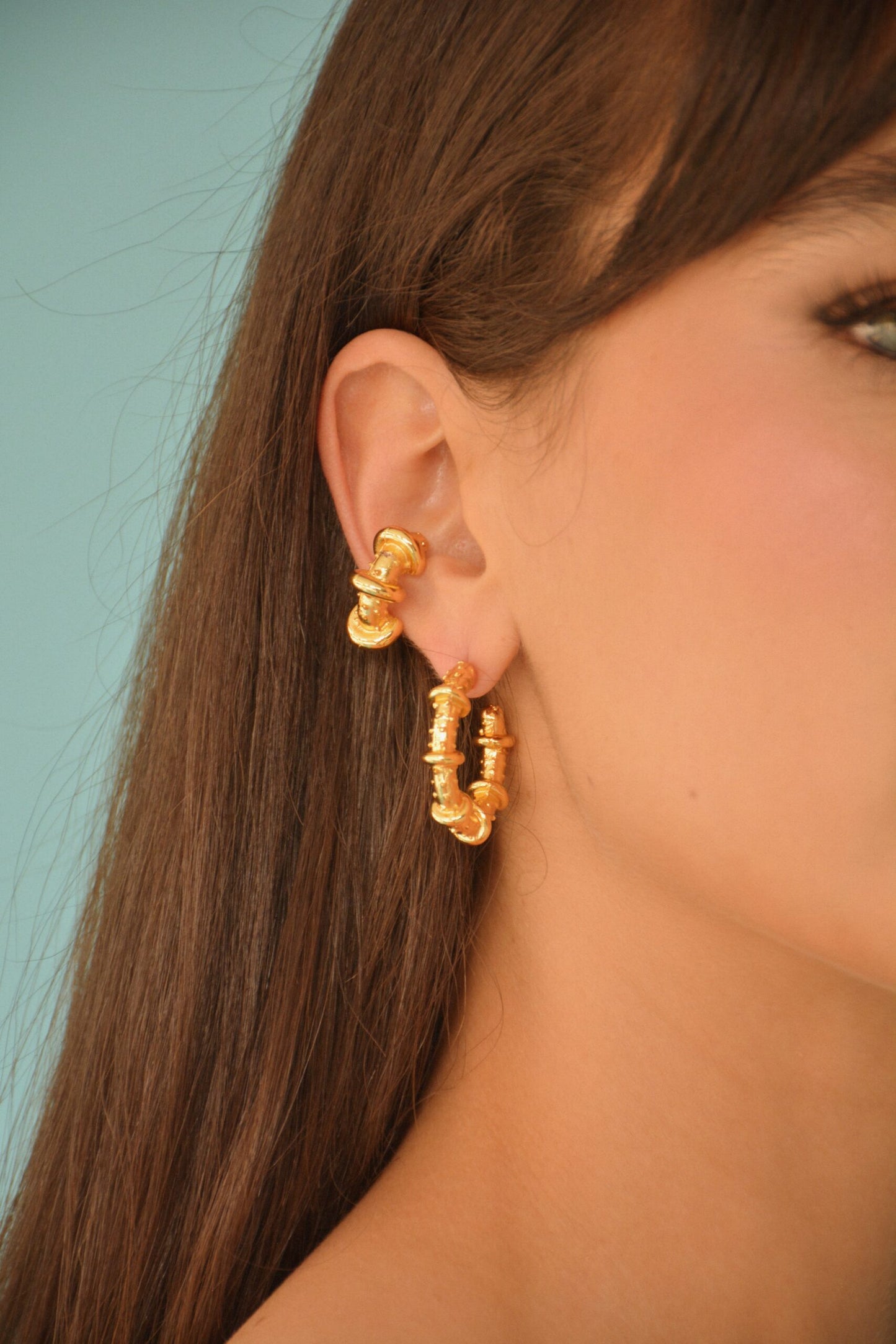 Medium Gold Hoops