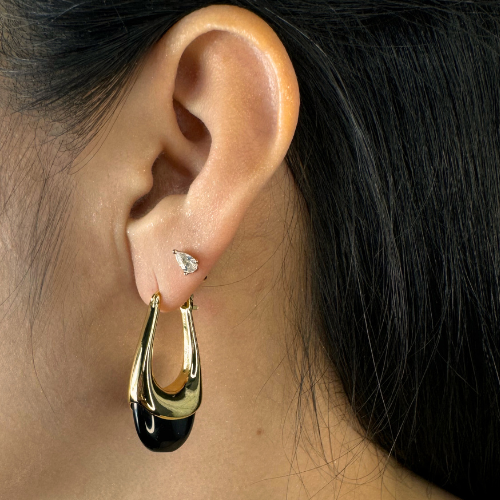 Aire Hoop Earrings