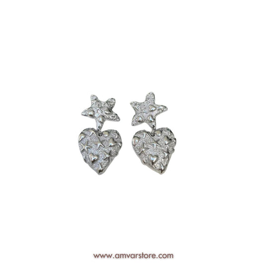 Sil-Stars Earrings